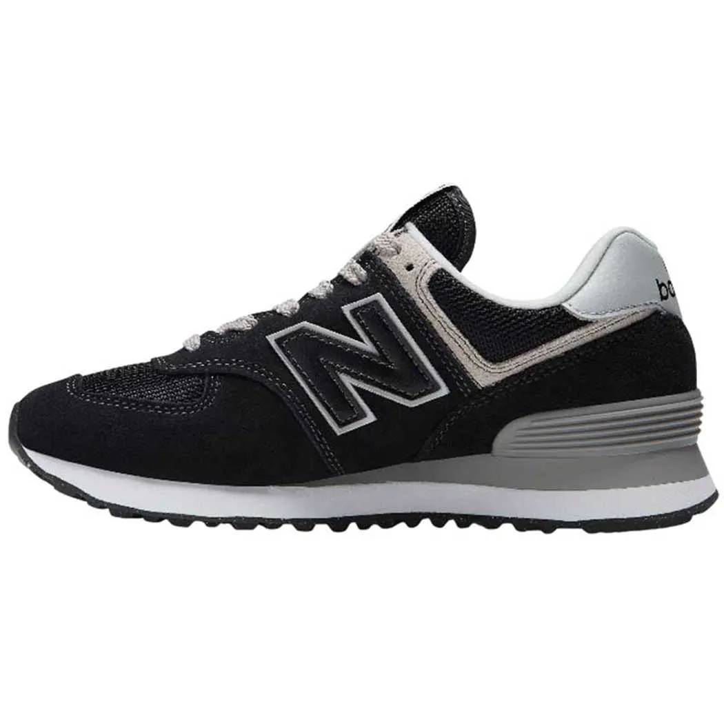 New Balance 574 Sneaker Black/ White (Women's)