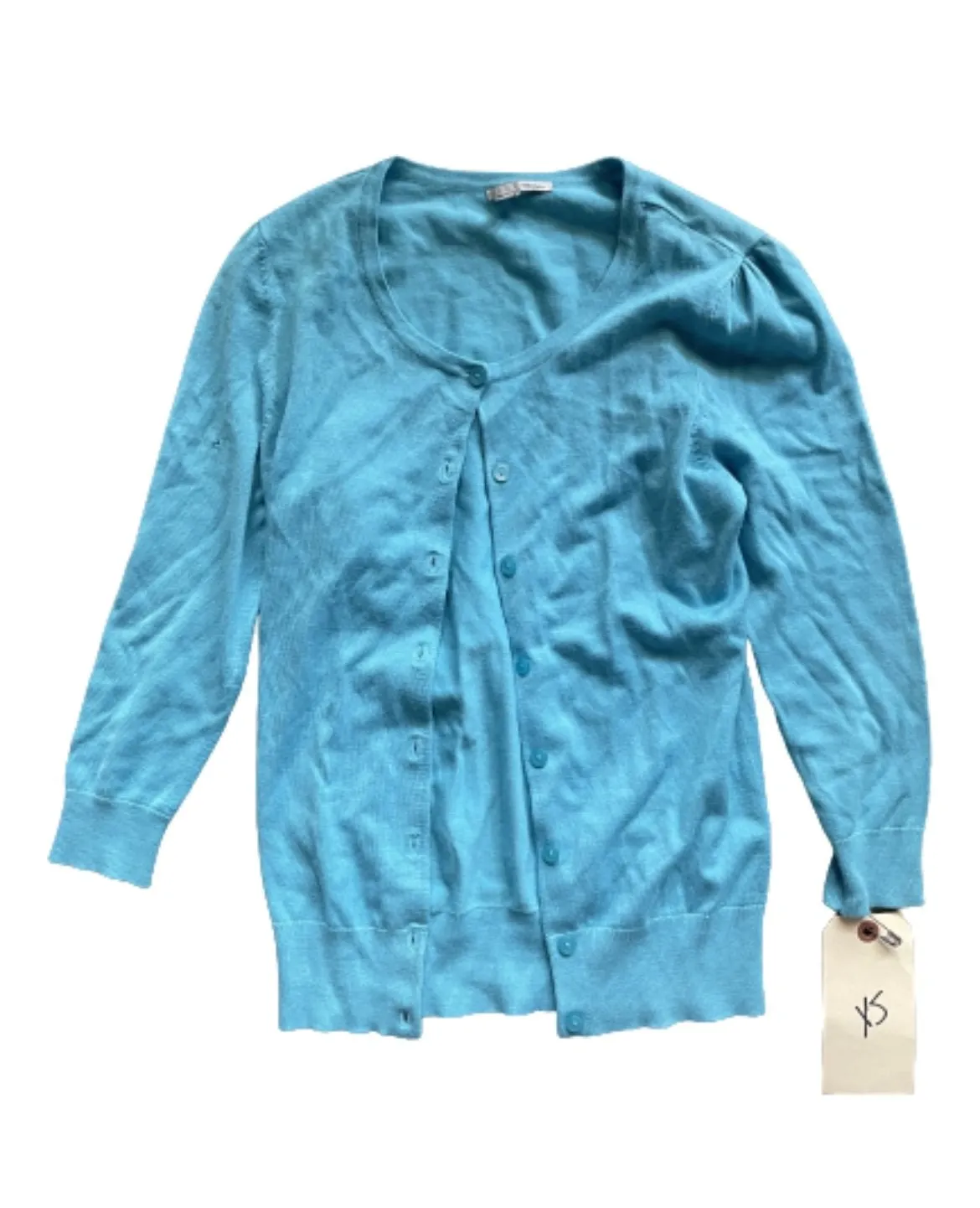 NEW GIRL: Jess' Light Blue Halogen Brand Cardigan