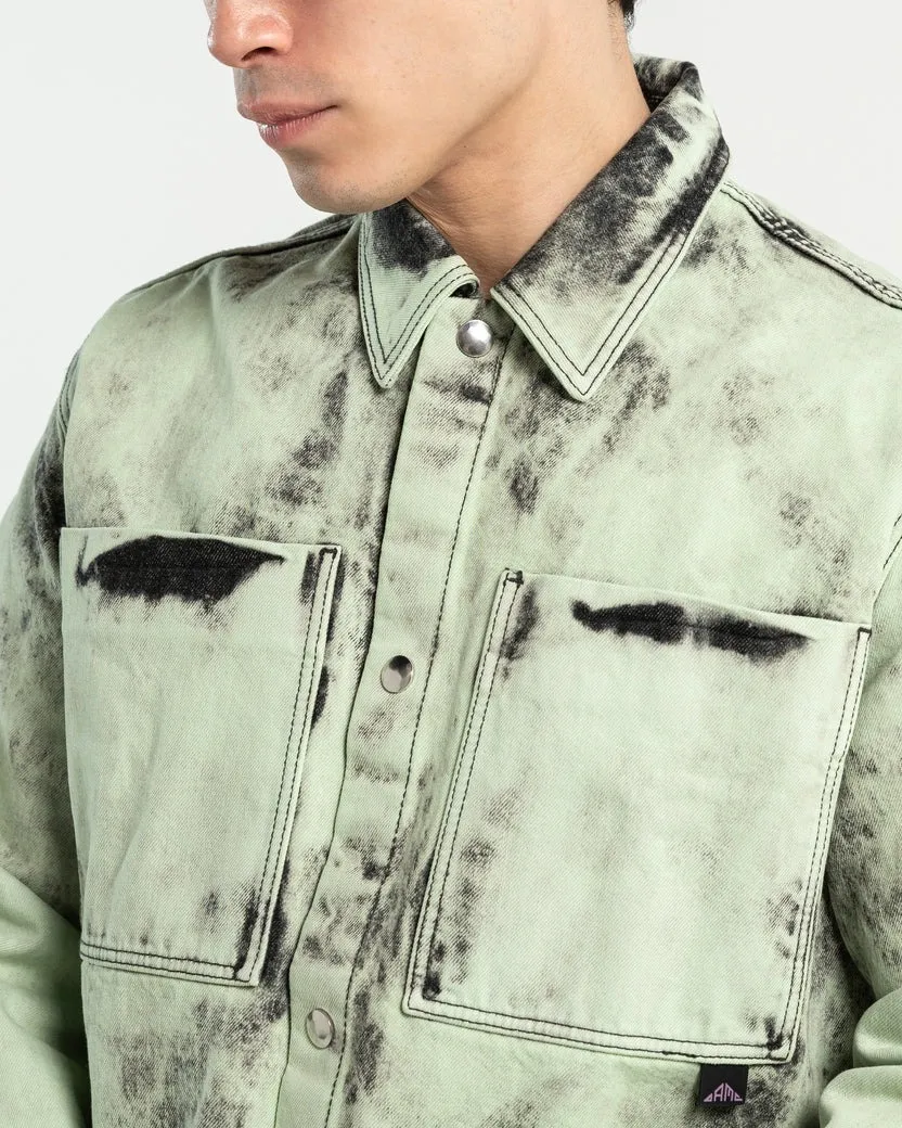 OAMC  |Denim Long Sleeves Cotton Front Button Designers Shirts