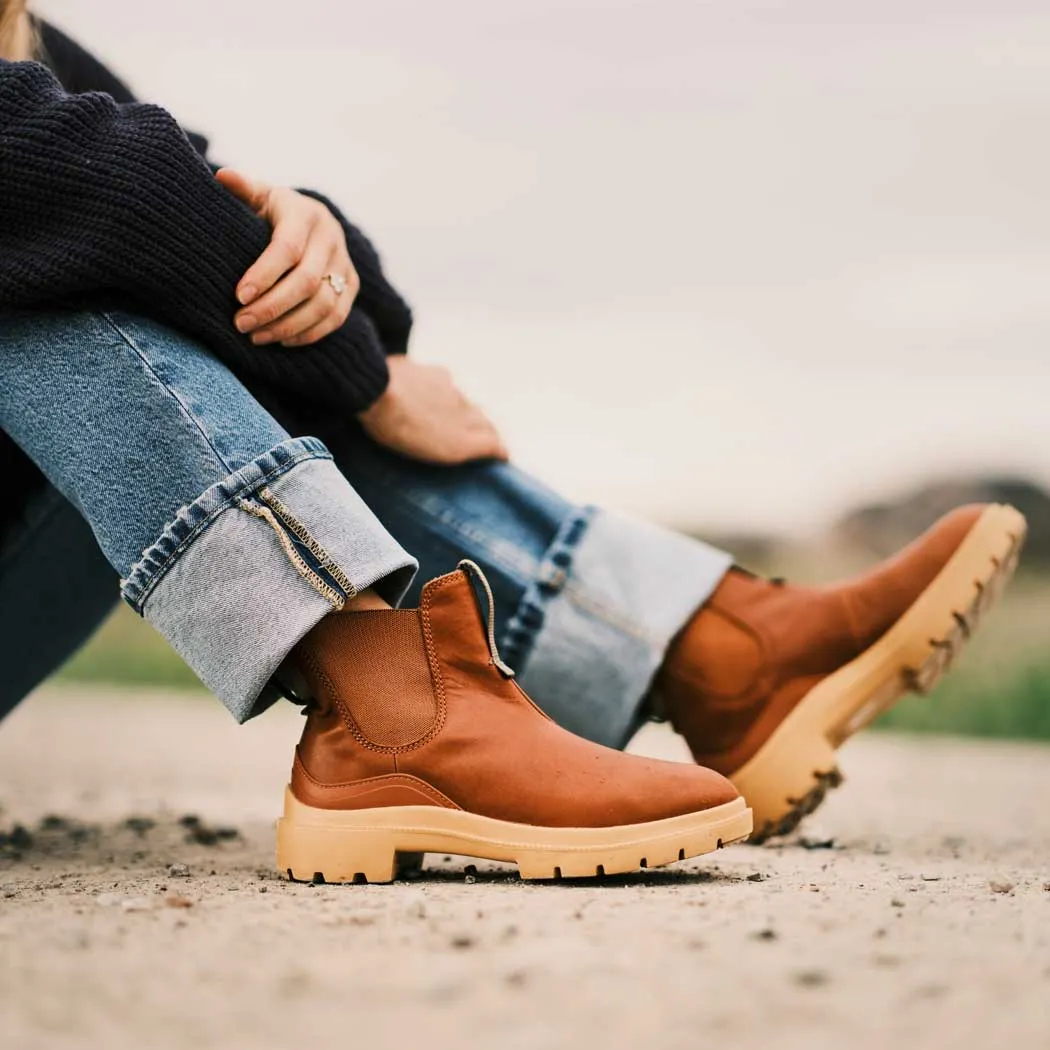 OluKai Hehi Chelsea Boot Fox/ Hunter (Women's)