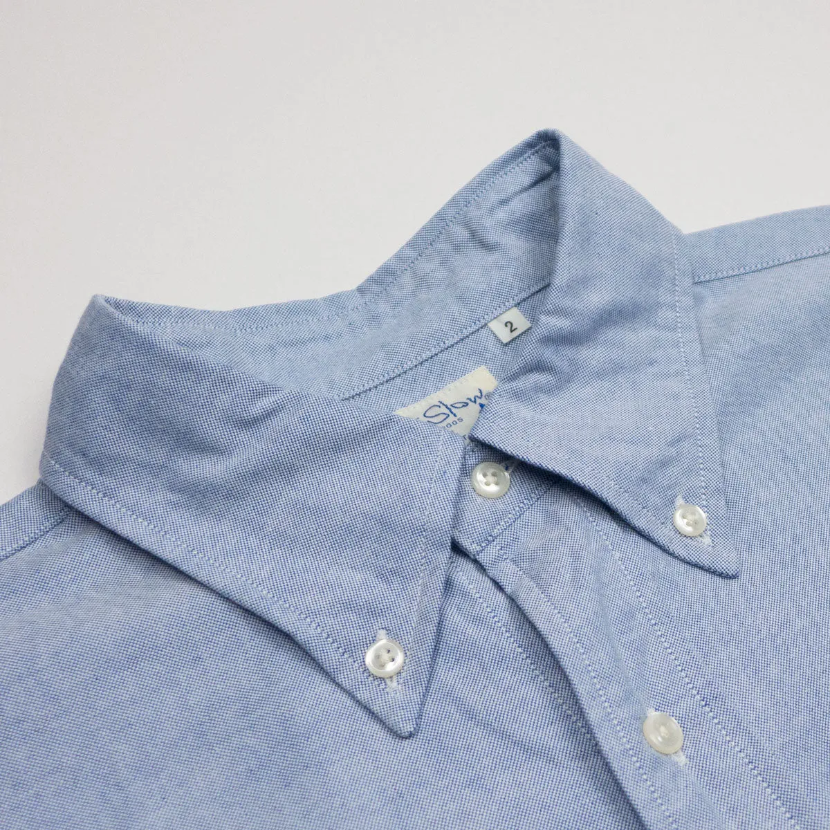 orSlow - Oxford Standard Button-down Shirt - Light Blue Oxford