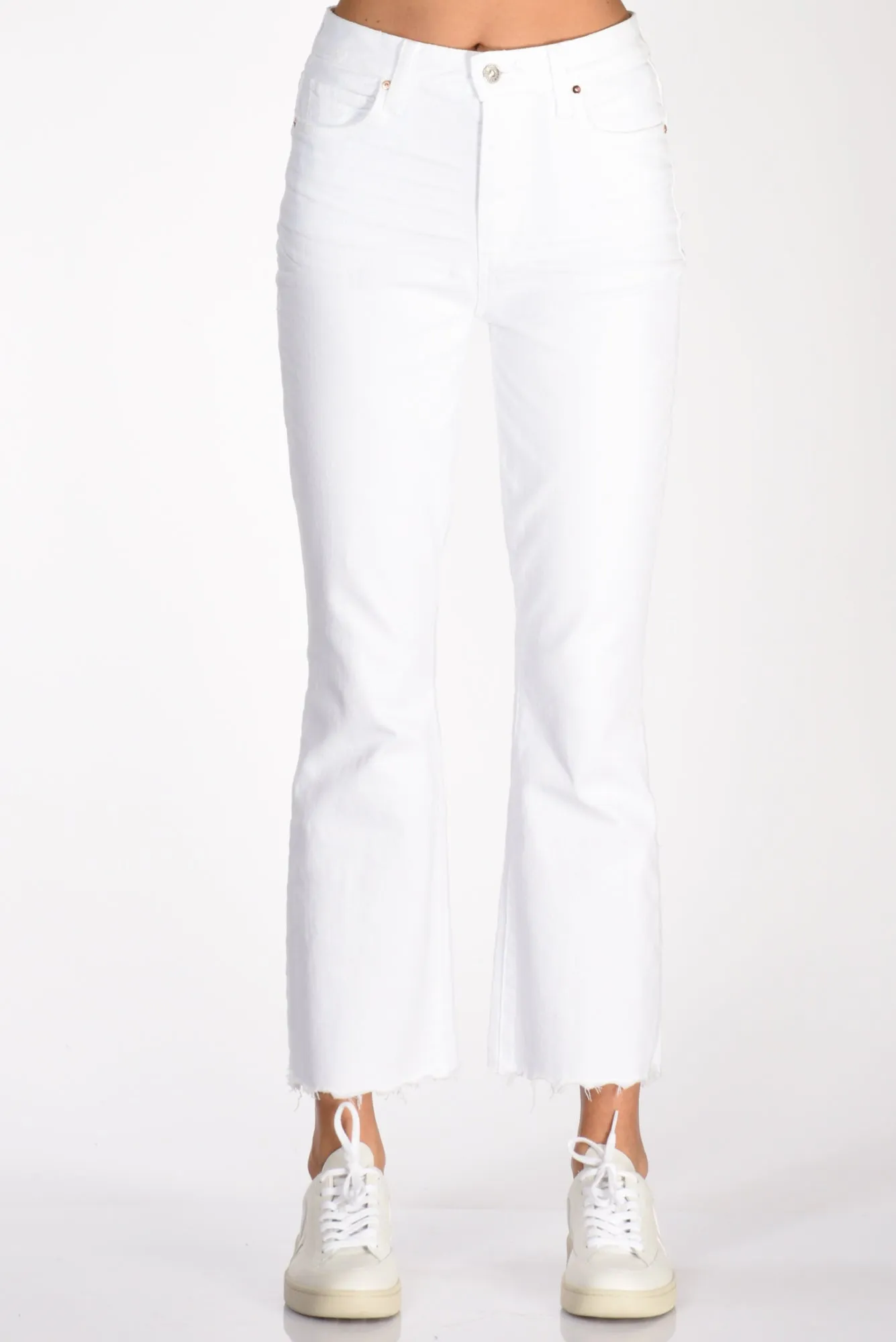 Paige Jeans Claudine Bianco Donna