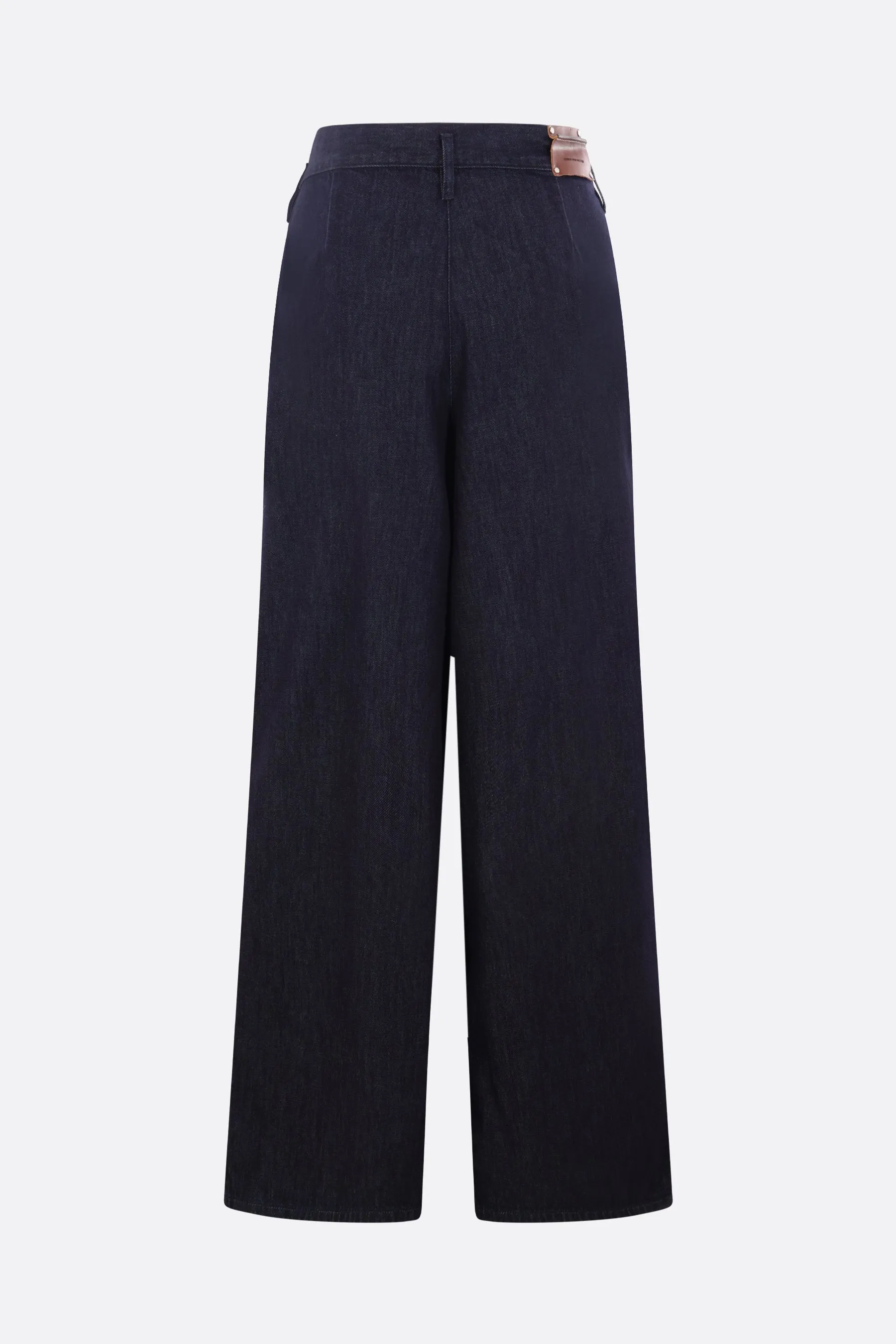 Pamplona denim wide-leg jeans