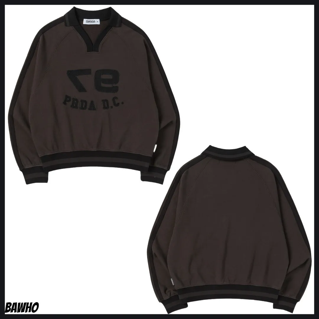 PRENDA FROM PLANT  |Unisex Street Style Long Sleeves Plain Cotton