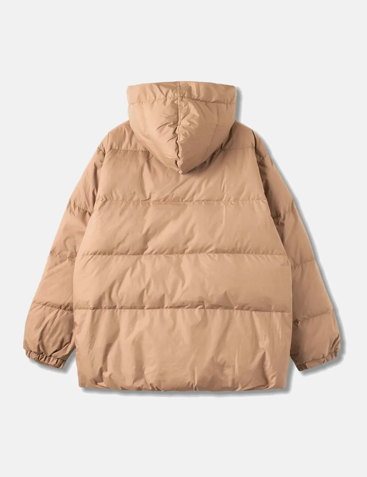 Removable Hood Down Jacket - Dusk Khaki