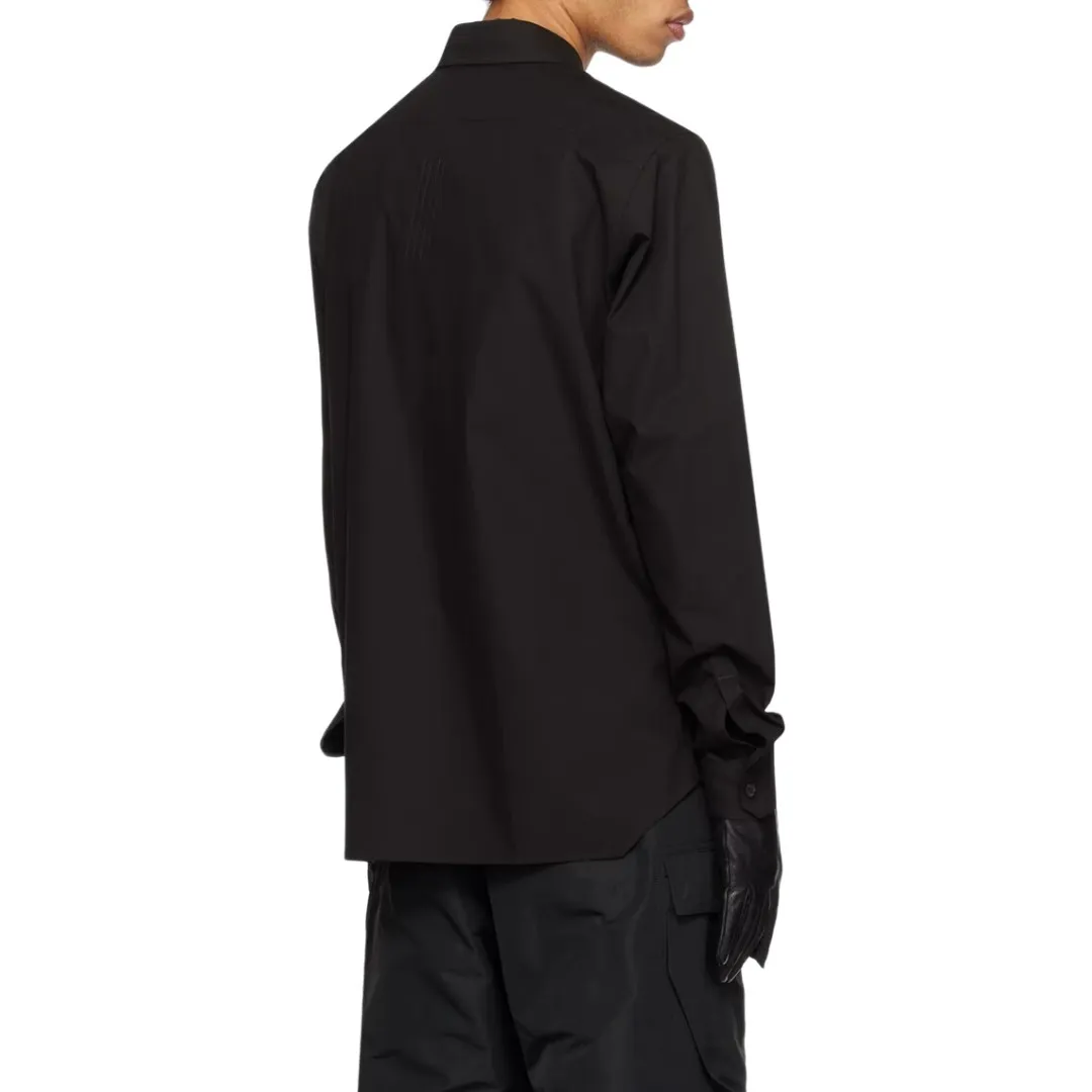 RICK OWENS  |Long Sleeves Plain Designers Shirts