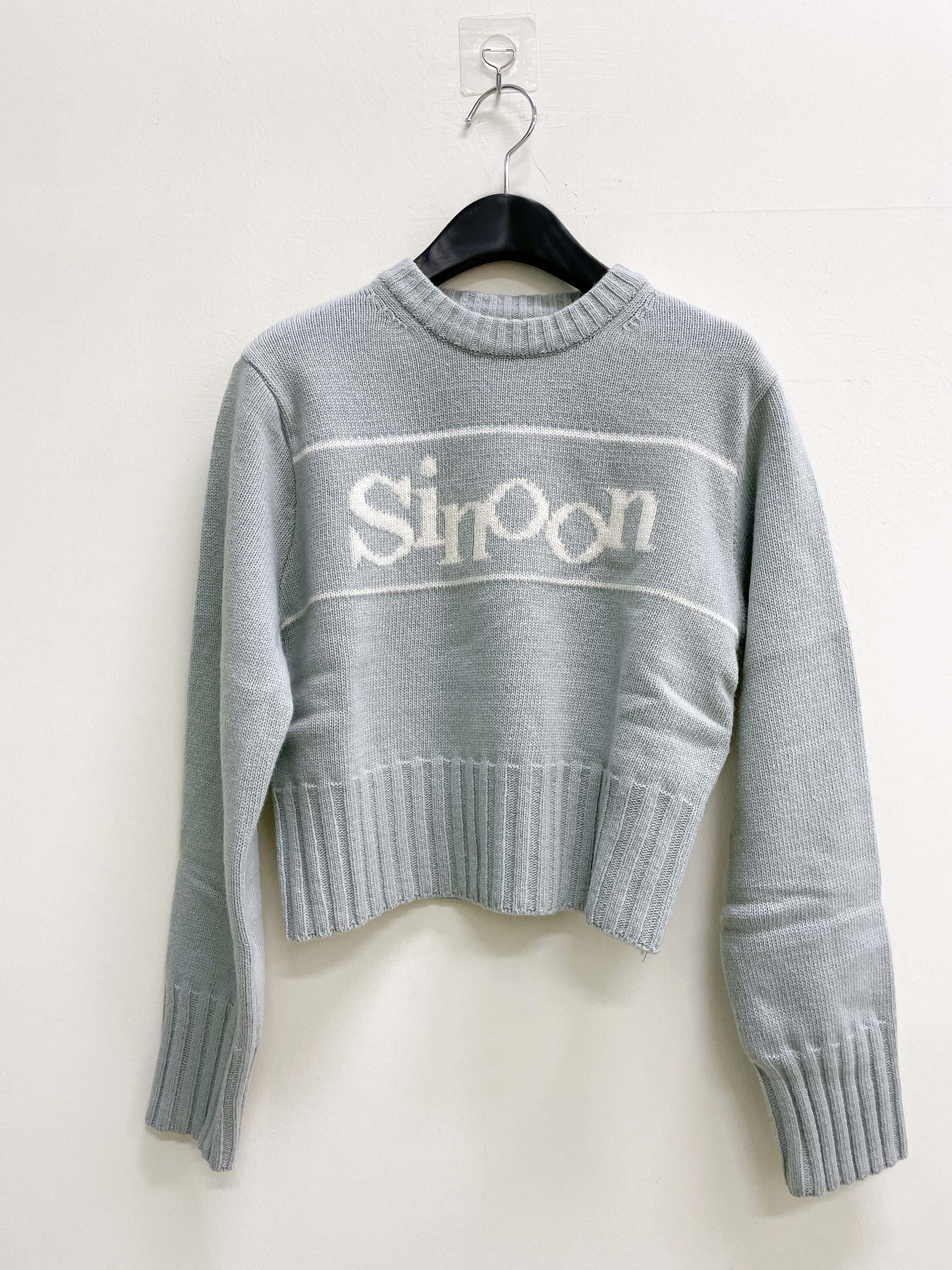 sinoon  |Street Style Long Sleeves Plain Logo Outlet