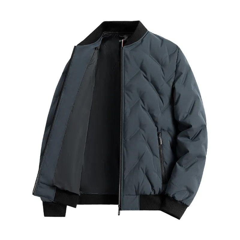 Stand-up Collar Down Jacket Men's