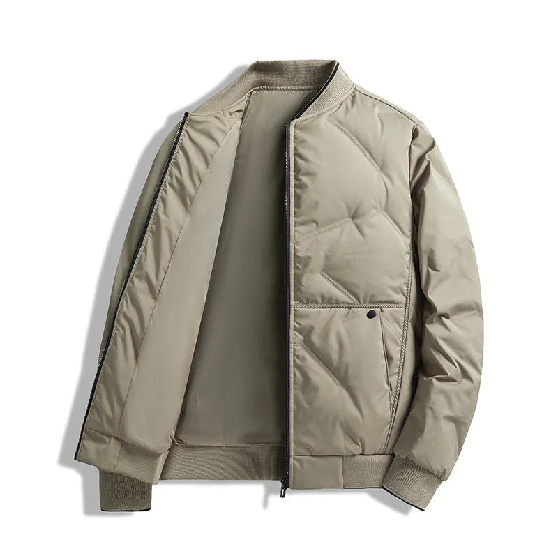 Stand-up Collar Down Jacket Men's