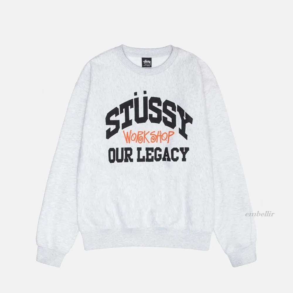 STUSSY  |Pullovers Unisex Street Style Collaboration Long Sleeves