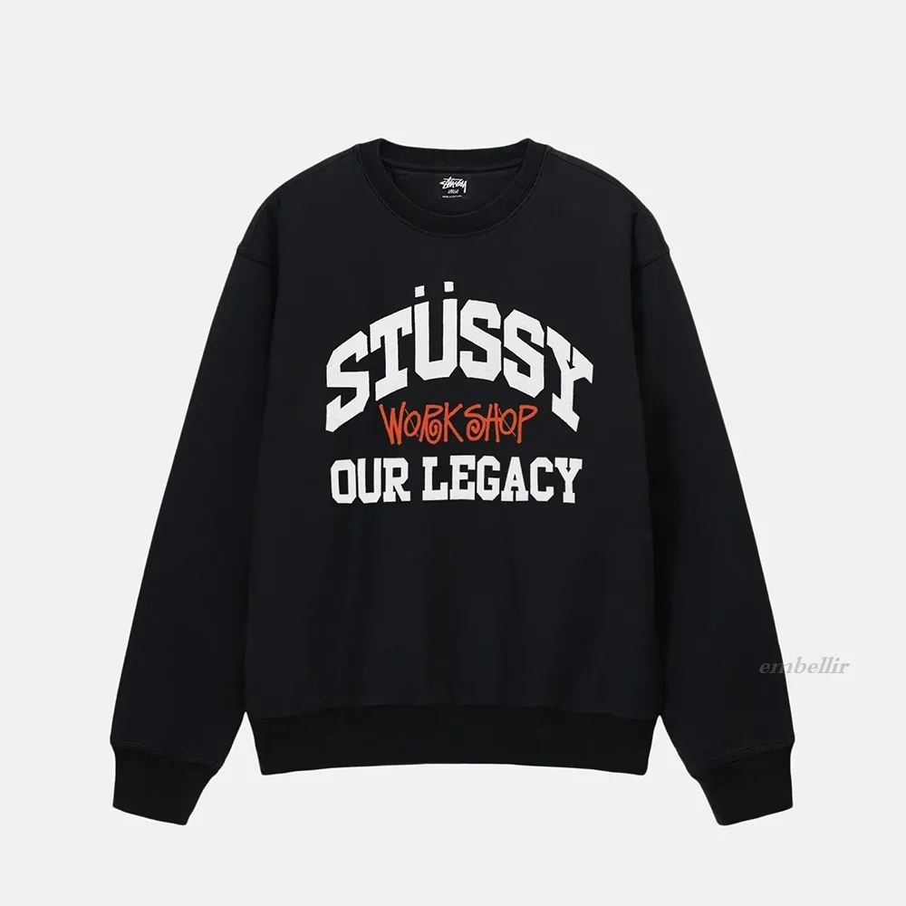 STUSSY  |Pullovers Unisex Street Style Collaboration Long Sleeves