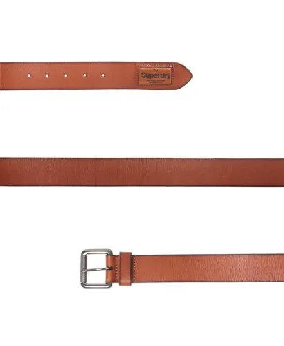 Superdry Badgeman Belt Tan