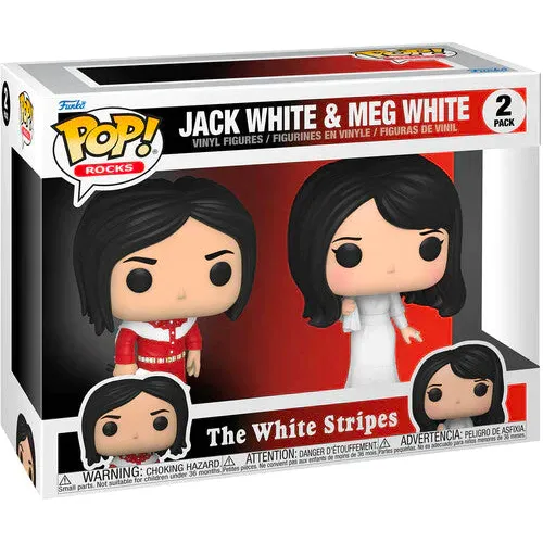 THE WHITE STRIPES JACK & MEG FUNKO POP! ROCKS FIGURES