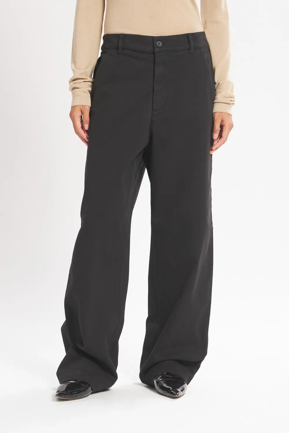 Trousers Ida Mante Nero