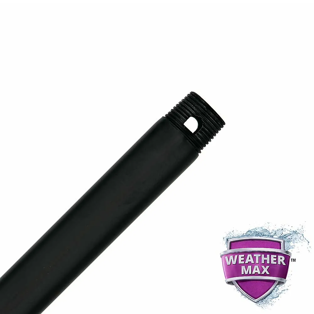 Tubo de Extensión Negro Mate 3/4 de pulgada (cualquier tipo de clima)