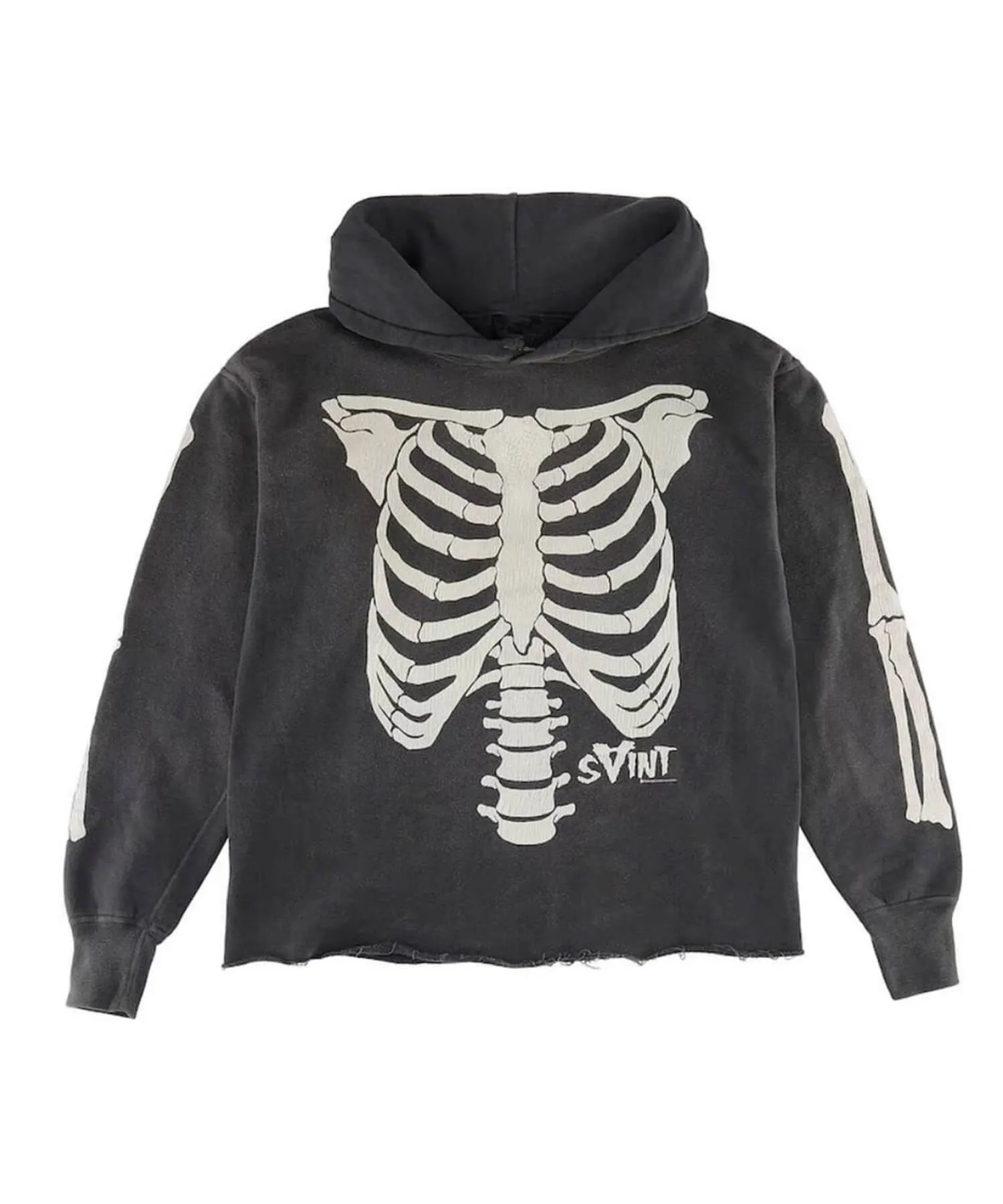 URKOOL  |Pullovers Skull Unisex Street Style Bi-color Long Sleeves