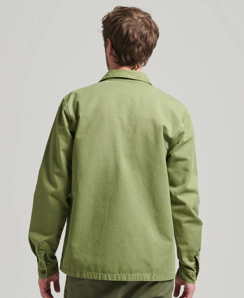 Vintage Military Shirt | Drab Olive Green