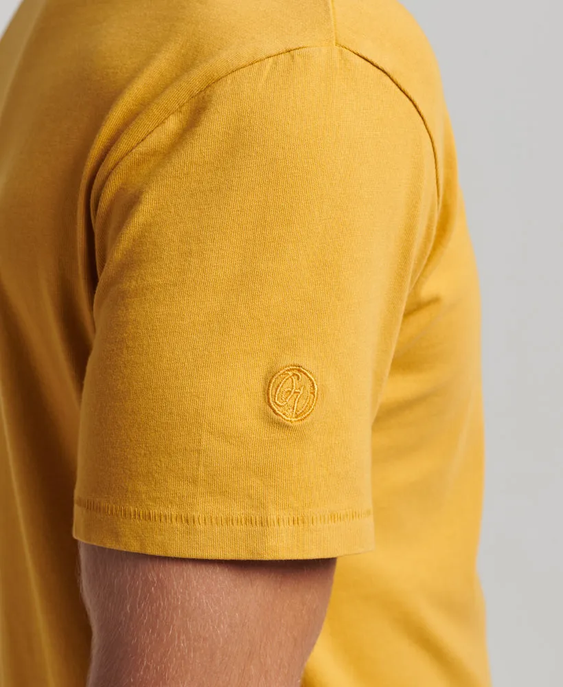 Vintage Workwear Pocket T Shirt | Denim Co Ochre