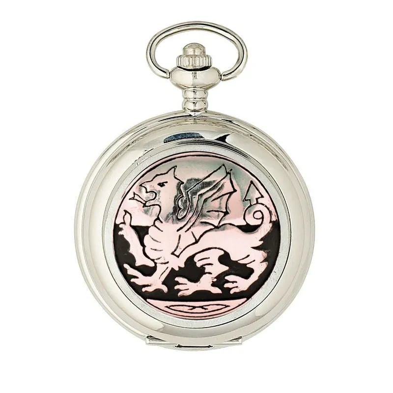 Welsh Dragon Mechanical Pocket Watch