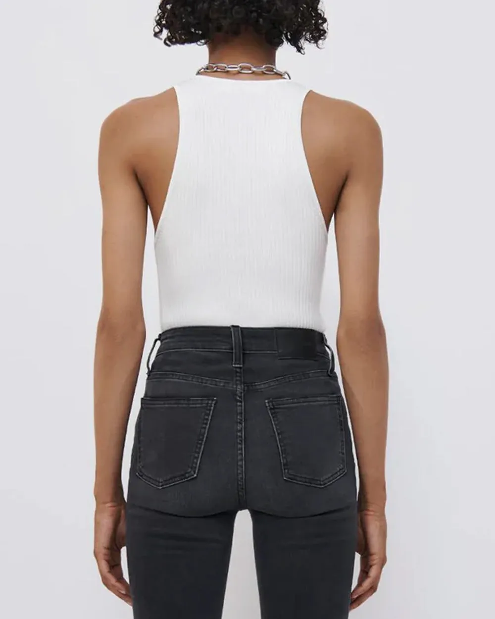 White Cecilia Crop Top