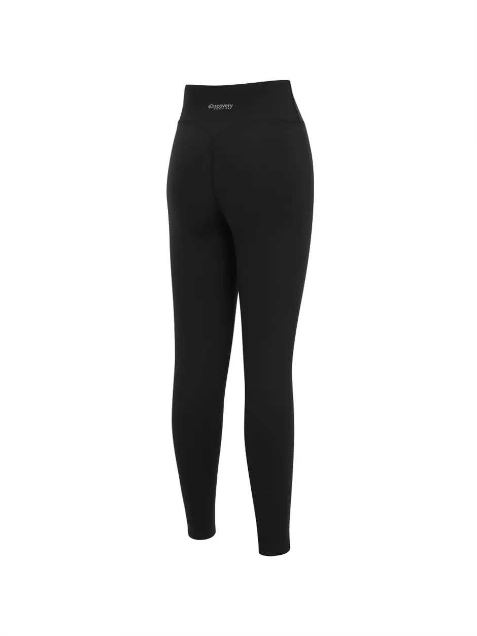 [WMS] Small Logo Brushed Leggings Black