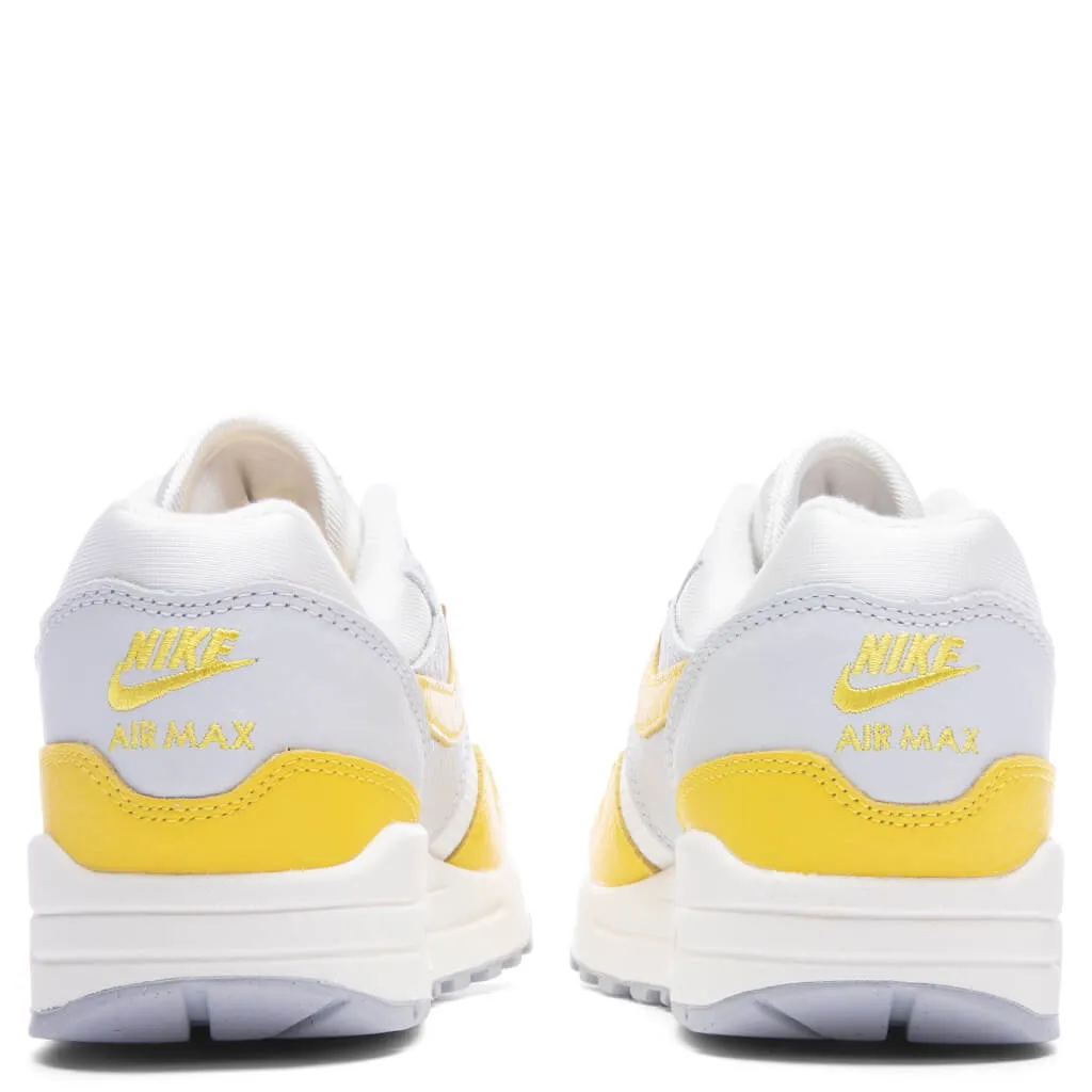 Women's Air Max 1 - Photon Dust/Yellow Wolf/Sail