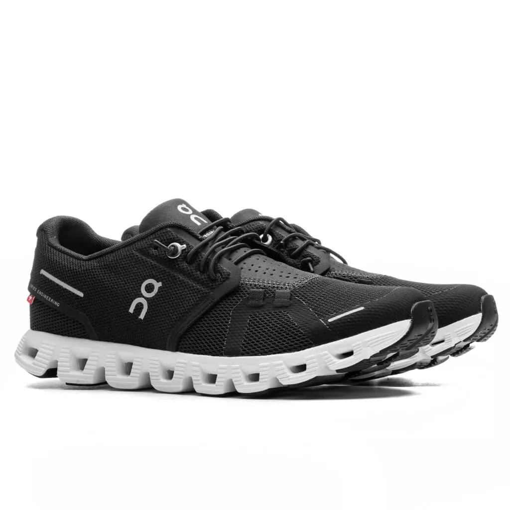 Women's Cloud 5 - Black/White