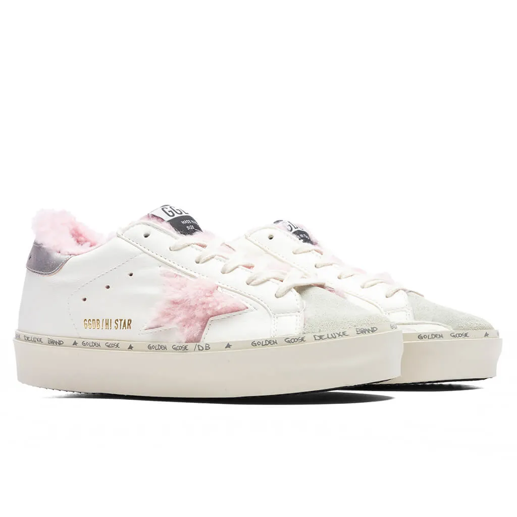 Women's Hi Star Sneakers - White/Ice/Antique Pink