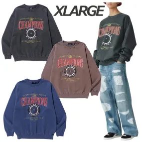 X-Large  |Pullovers Unisex Street Style Collaboration Long Sleeves